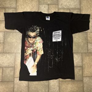Rod Stewart Tour Shirt Size Large Men’s  Vintage 1999 Black Live Music